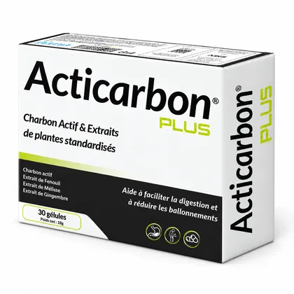 ACTICARBON Plus 30 gélules