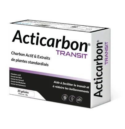 ACTICARBON Transit 30 gélules