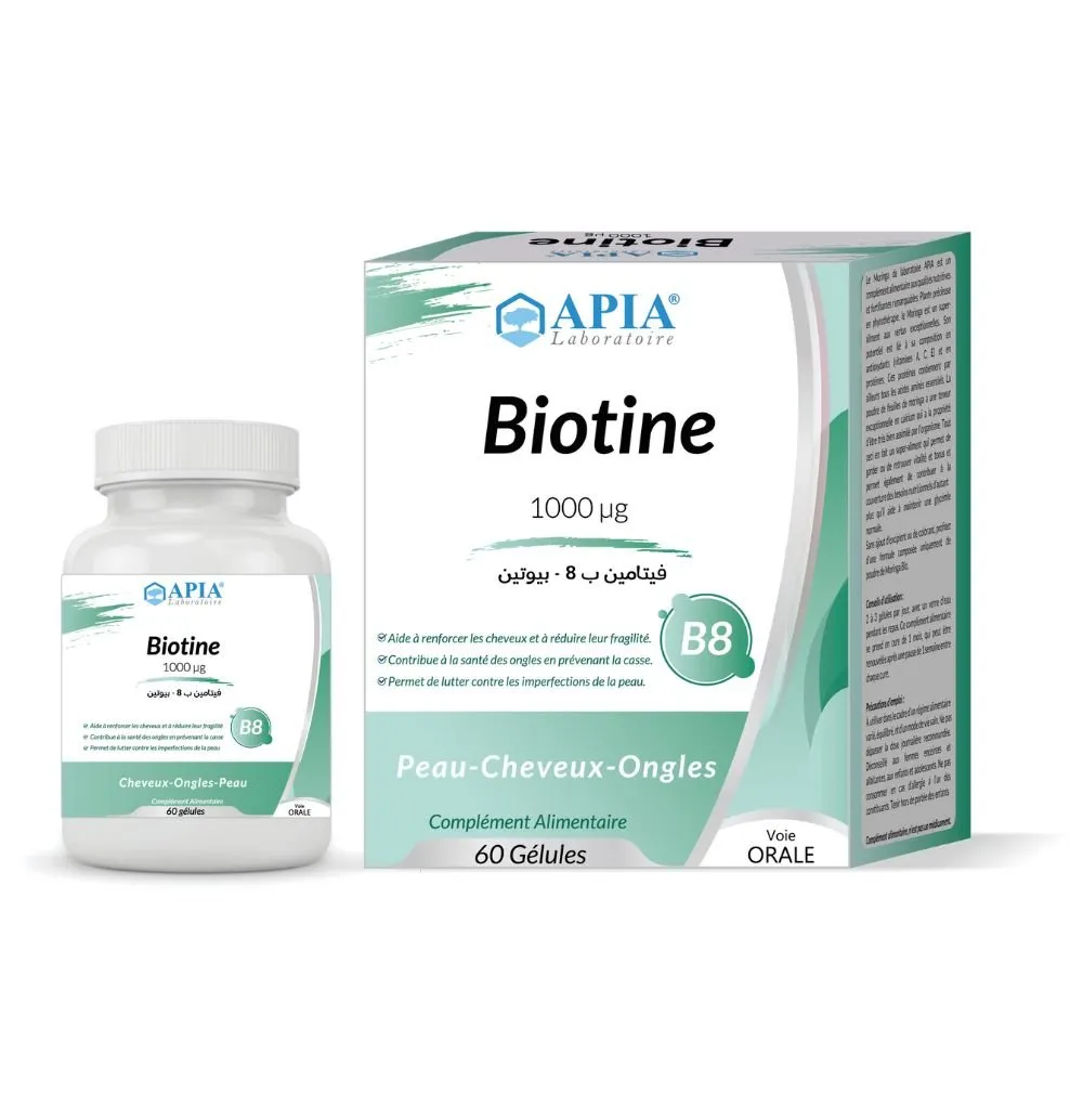 Biotine 60, conditionnement
