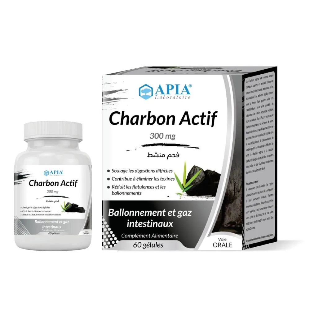 Charbon Actif, conditionnement