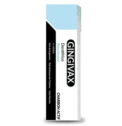 GINGIVAX Dentifrice Charbon Actif T 100ml