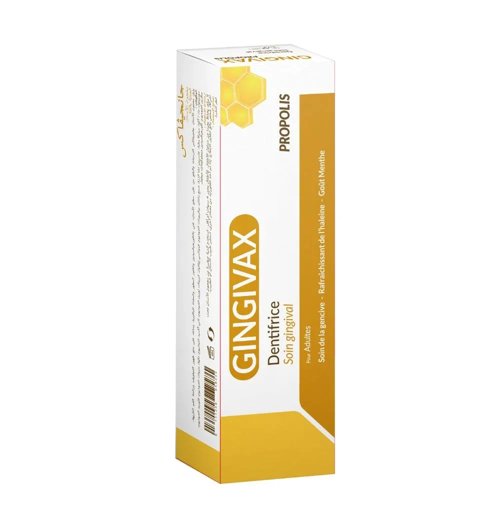 GINGIVAX Dentifrice Propolis & Clou de girofle T 100ml, conditionnement