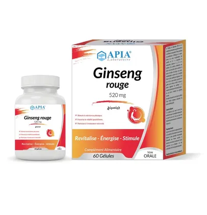 Ginseng rouge 520 mg