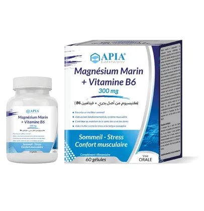 Magnésium marin + vitamine B6