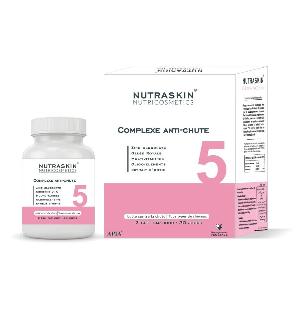 Nutraskin Complexe anti-chute, conditionnement