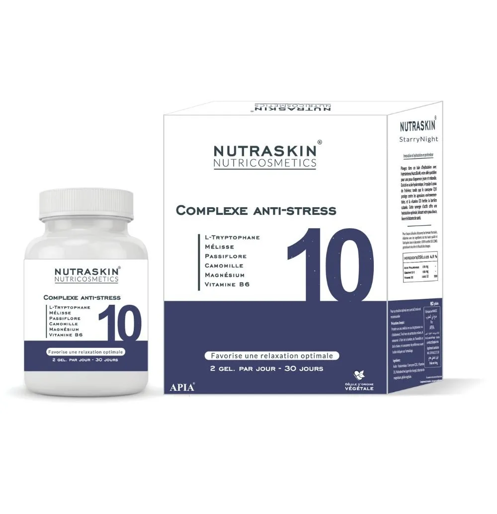 Nutraskin Complexe anti-stress, conditionnement