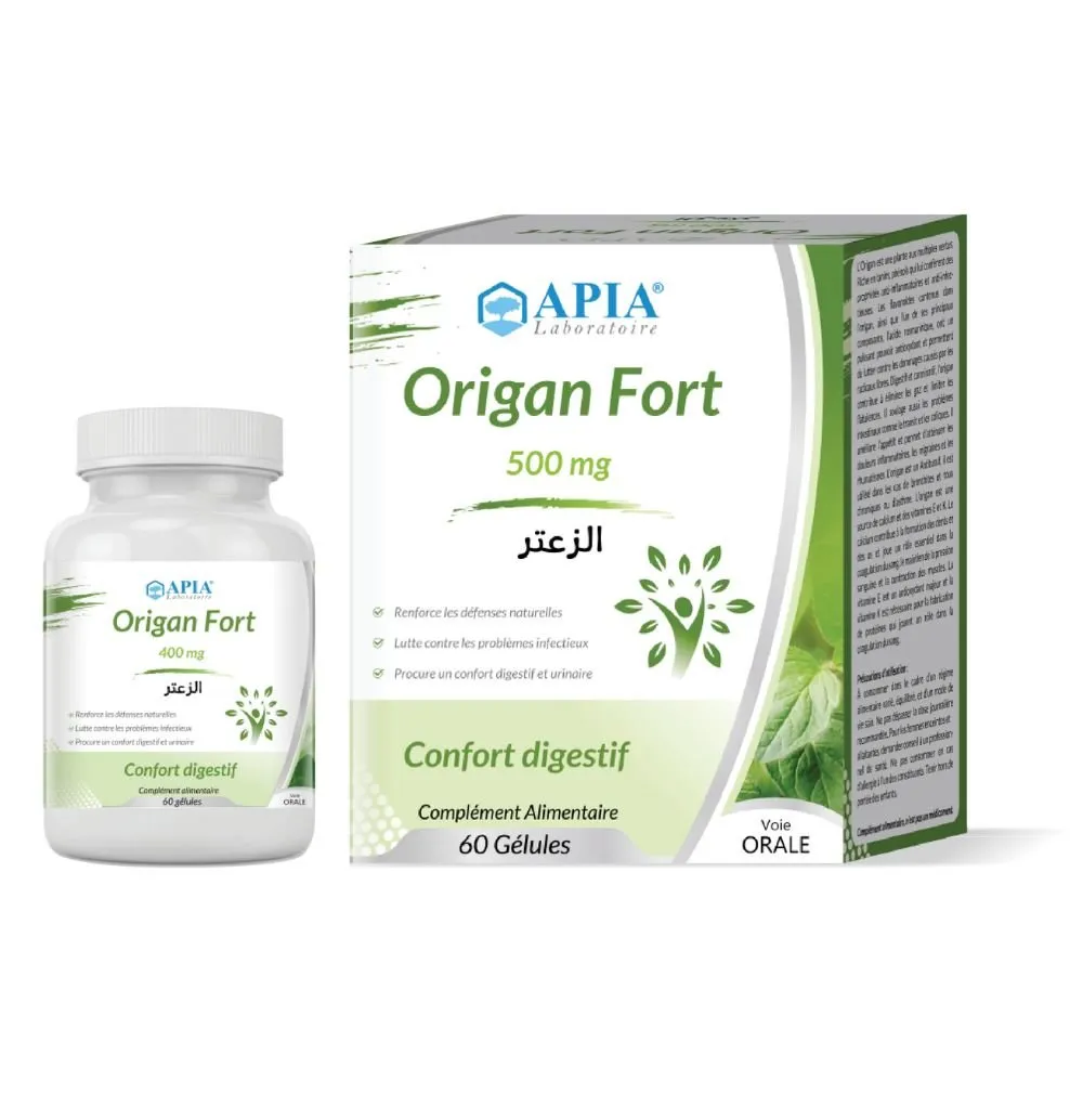 Origan Fort, conditionnement