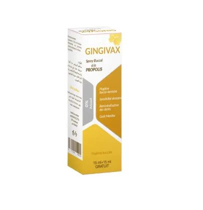 GINGIVAX Spray Buccal Propolis & Clou de girofle F 30ml