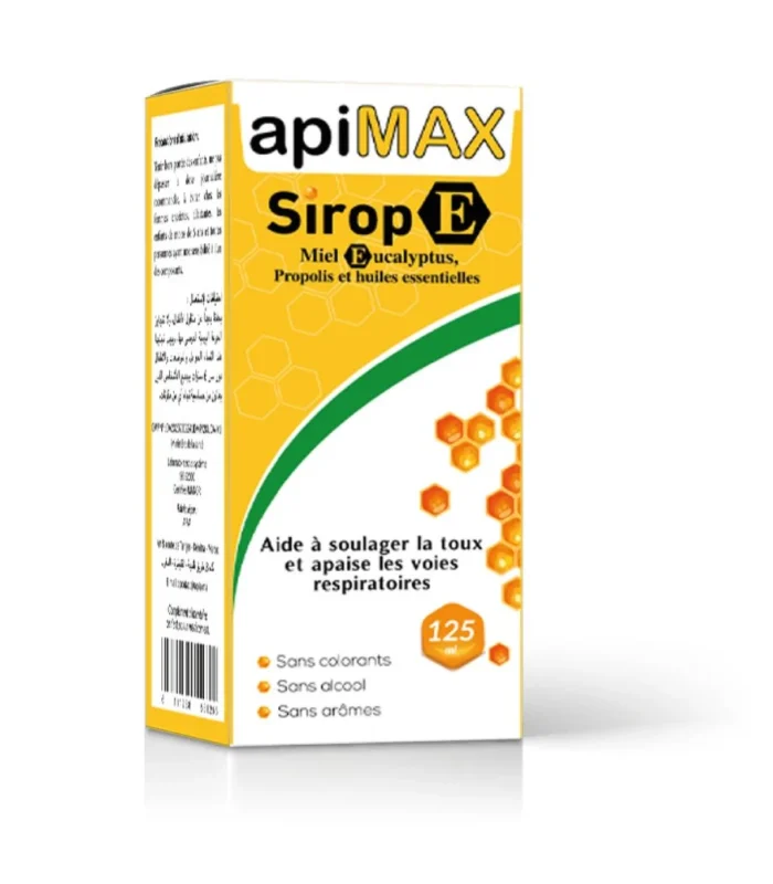 APIMAX Sirop E (miel Eucalyptus)