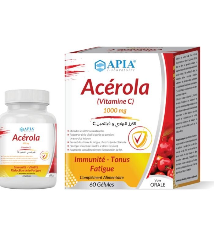 Acérola + Vitamine C 1000 mg