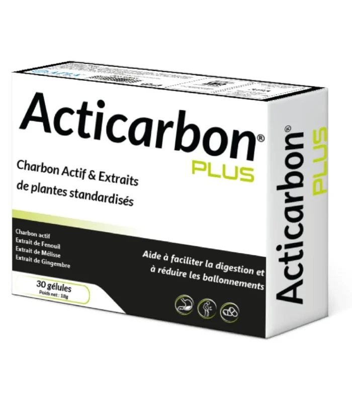 ACTICARBON Plus 30 gélules