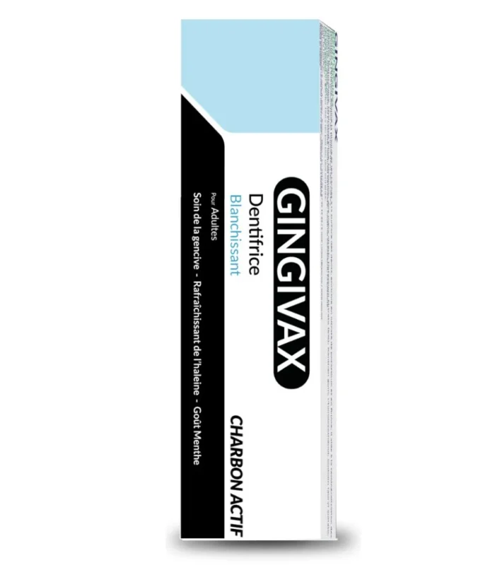 GINGIVAX Dentifrice Charbon Actif T 100ml