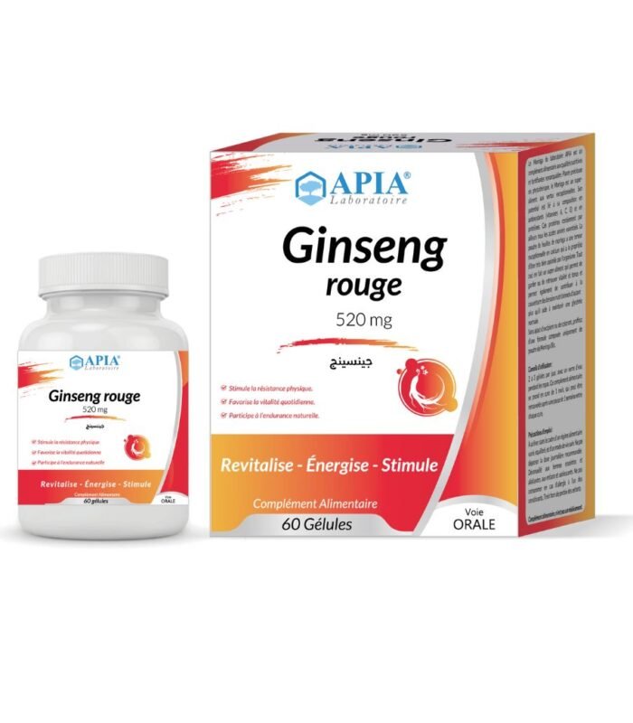 Ginseng rouge  520 mg