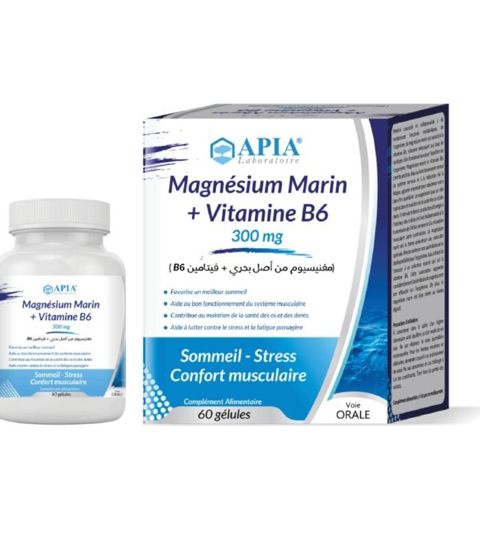Magnésium marin + vitamine B6