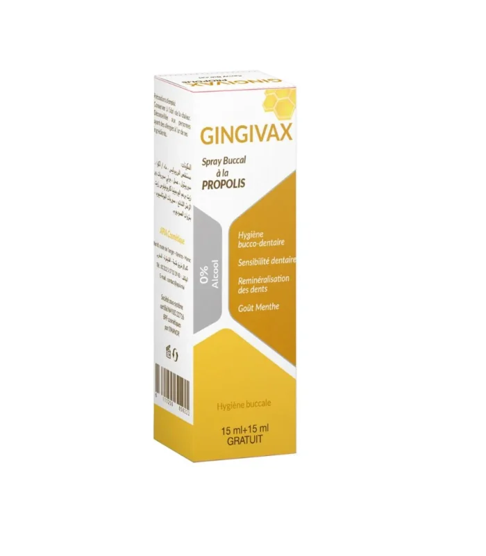 GINGIVAX Spray Buccal Propolis & Clou de girofle F 30ml
